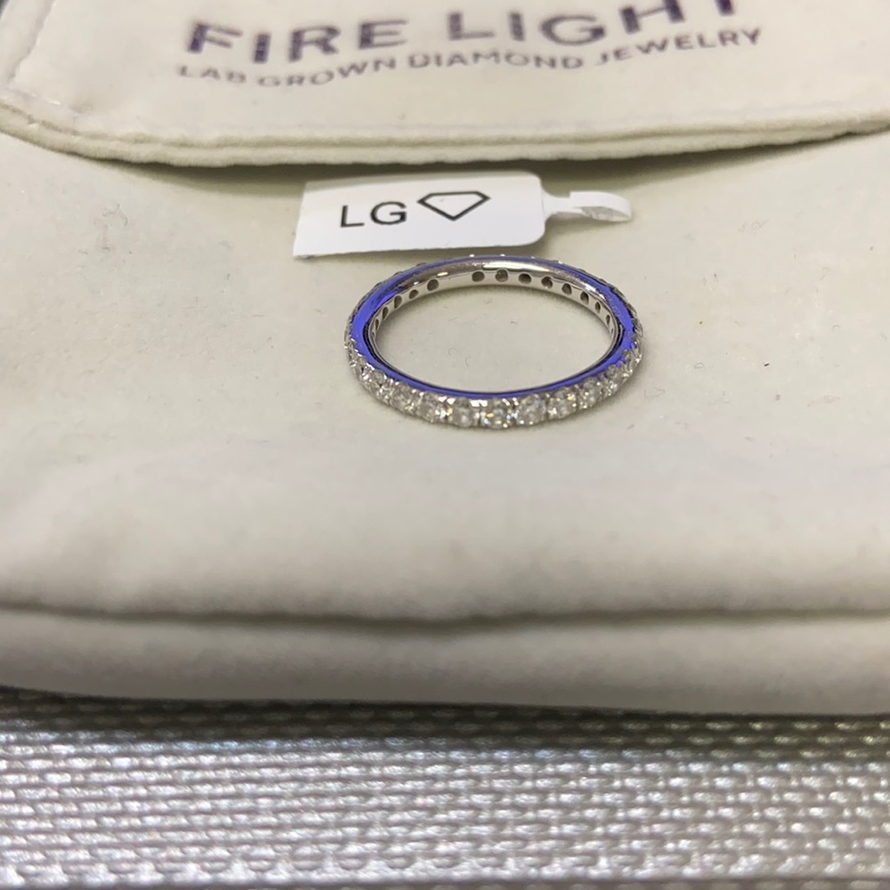 Eternity band ring - 1.0 cttw lab grown diamonds